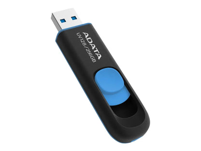 ADATA | USB Flash Drive | UV128 | 256 GB | USB Type-A | Black/Blue