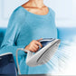TEFAL | Express Essential Steam Station | SV6116E0 | 2200 W | 1.4 L | 5 to 6 bar | Auto power off | Vertical steam function | Calc-clean function | White/ Blue