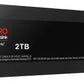 SAMSUNG 990 PRO, 2TB, PCIE 4.0 NVME, M.2, HEATSINK SSD