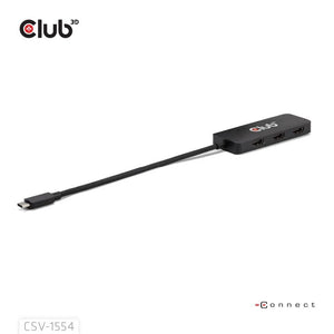 I/O HUB USB-C HDMI TRIPLE/CSV-1554 CLUB3D