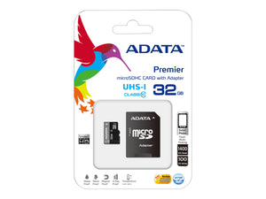 ADATA 32GB MicroSDHC UHS-I Class10 +ad