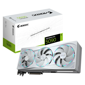 Gigabyte AORUS GeForce RTX 5090 STEALTH ICE 32G | NVIDIA | 32 GB | GeForce RTX 5090 | GDDR7 | HDMI ports quantity 1 | PCI-E 5.0