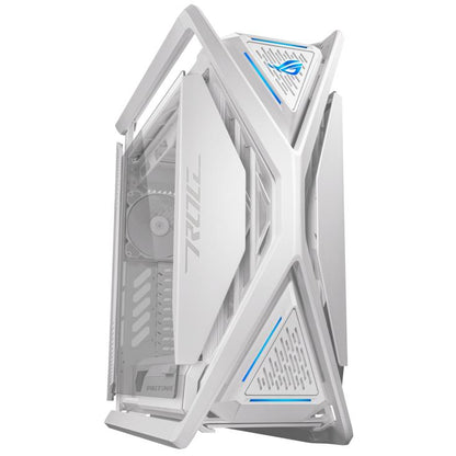 Case|ASUS|ROG Hyperion GR701|MidiTower|Case product features Transparent panel|ATX|EATX|MicroATX|MiniITX|Colour White|GR701ROGHYPWH/PWMFAN