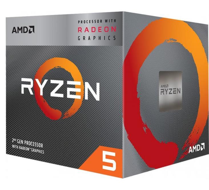 CPU|AMD|Desktop|Ryzen 5|4600G|Renoir|3700 MHz|Cores 6|8MB|Socket SAM4|65 Watts|BOX|100-100000147BOX