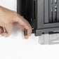 B-TECH AV FLAT SCREEN WALL MOUNT WITH PULL-DOWN AV STORAGE TRAY (VESA 600 X 400)