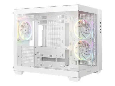Deepcool Case | CG330 3F WH | White | Micro ATX