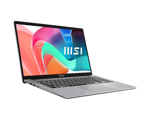 Notebook|MSI|Modern|15 F13MG|CPU  Core i3|i3-1315U|1200 MHz|15.6"|1920x1080|RAM 8GB|DDR4|SSD 512GB|Intel Iris Xe graphics|Integrated|ENG|Card Reader Micro SD|Windows 11 Home|Silver|1.7 kg|MODERN15F13MG-023NL