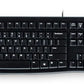 LOGITECH K120 Corded Keyboard black USB OEM - EMEA (LTH)