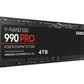 M.2 4TB Samsung 990 PRO NVMe PCIe 4.0 x 4 retail