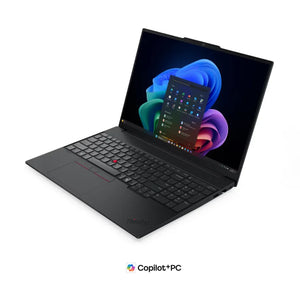 Lenovo ThinkPad E16 G4 Intel | Black | 16 " | IPS | WUXGA | 1920 x 1200 pixels | Anti-glare | Intel Core Ultra 7 | 355 | 16 GB | SODIMM DDR5 | Solid-state drive capacity 512 GB | Intel Graphics | Windows 11 Pro | 802.11be | Bluetooth version 5.4 | Ke...