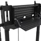 NEOMOUNTS MOVE LIFT XL MOTORISED MOBILE STAND INCL. STORAGE BOX, 10 CM. WHEELS FLOOR - VESA MAX 1200X600
