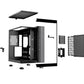 Case|BE QUIET|LIGHT BASE 600 DX|Tower|Case product features Transparent panel|ATX|MicroATX|MiniITX|Colour Black|BGW65