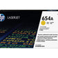 HP 654A Yellow Toner