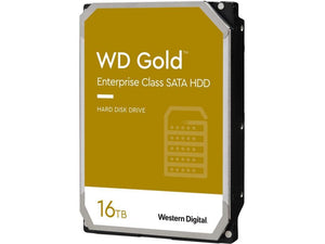 HDD|WESTERN DIGITAL|Gold|16TB|SATA 3.0|512 MB|7200 rpm|3,5"|WD161KRYZ