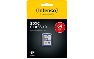 MEMORY SDXC 64GB C10/3411490 INTENSO