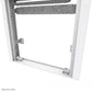 NEOMOUNTS FLOOR-TO-WALL MOUNT 65-105" - MOTORISED - WHITE