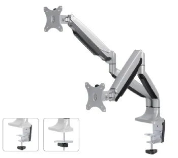 NEOMOUNTS FLAT SCREEN DESK MOUNT (10-32") DESK CLAMP/GROMMET