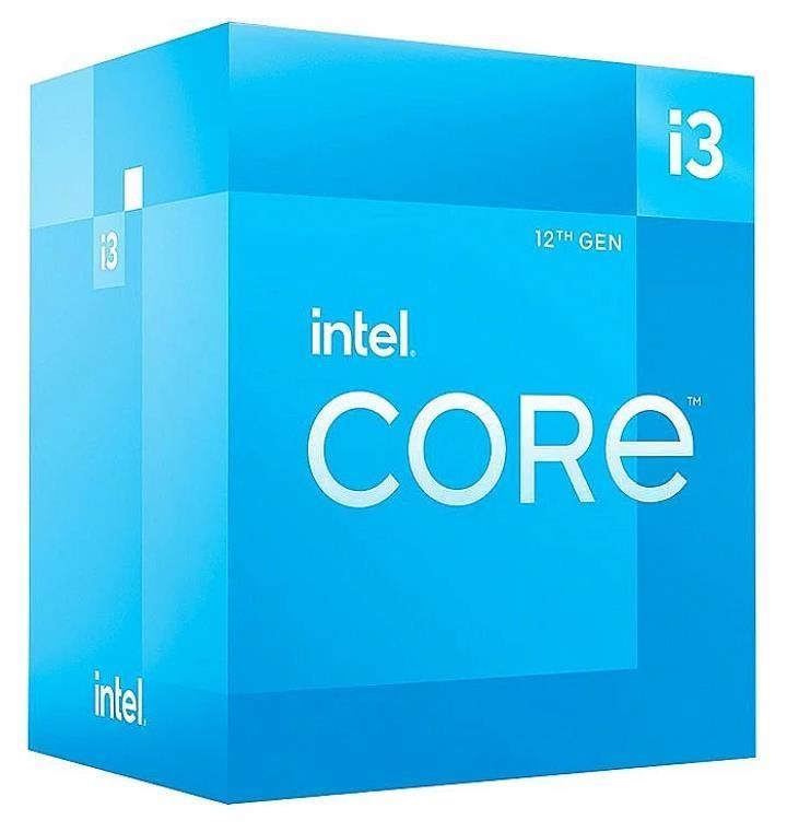 CPU|INTEL|Desktop|Core i3|i3-12100F|Alder Lake|3300 MHz|Cores 4|12MB|Socket LGA1700|58 Watts|BOX|BX8071512100FSRL63