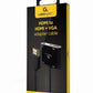 I/O ADAPTER HDMI TO HDMI/VGA/A-HDMIM-HDMIFVGAF-01 GEMBIRD