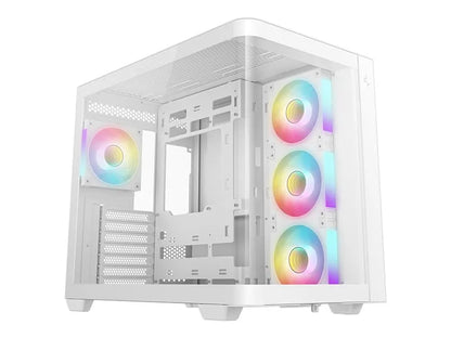 Deepcool Case | CG530U 4F WH | Midi Tower | Whirte