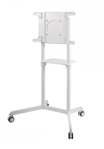 NEWSTAR MOBILE FLAT SCREEN FLOOR STAND (HEIGHT: 160 CM) 37-70" WHITE