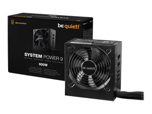 BE QUIET System Power9 CM 600W Bronze SM