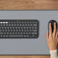 MOUSE USB OPTICAL WRL M350S/BLACK 910-007015 LOGITECH