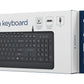 KEYBOARD MULTIMEDIA USB ENG/BLACK KB-MCH-05 GEMBIRD