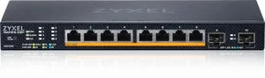ZYXEL XMG1915-10EP, 8-PORT 2.5GBE, 2 SFP+, 8 X POE++ 130W SMART SWITCH, HYBRID MODE, STANDALONE OR NEBULAFLEX CLOUD (5Y WARRANTY)