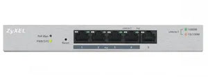 ZYXEL GS1200-5HP, 5 PORT GIGABIT POE+ WEBMANAGED DESKTOP SWITCH, 4X POE, 60 WATT (5Y WARRANTY)