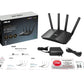 Wireless Router|ASUS|Wireless Router|6500 Mbps|Mesh|LAN \ WAN ports 1|Number of antennas 4|RT-BE82U