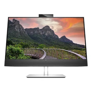 HP E27m G4 QHD Charging Conferencing Monitor - 27" 2560x1440 QHD 300-nit 75Hz AG, IPS, USB-C(65W)/HDMI/DisplayPort Daisy-Chain, 4x USB-A, speakers, 5MP webcam, RJ-45 LAN, height adjustable/tilt/swivel/pivot, 3 years