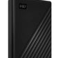 External HDD|WESTERN DIGITAL|My Passport|6TB|USB 2.0|USB 3.2|Black|WDBR9S0060BBK-WESN