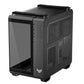 Case|ASUS|TUF Gaming GT502 Horizon|MidiTower|Case product features Transparent panel|Not included|ATX|MicroATX|MiniITX|Colour Black|TUFGAMINGGT502HORIZON