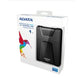 External HDD|ADATA|1TB|USB 3.1|Colour Black|AHD650-1TU31-CBK