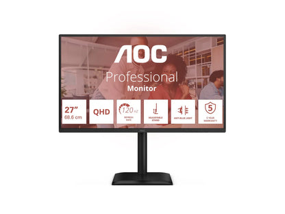 AOC Q27E4U 27inch WQHD IPS 120Hz 4ms
