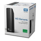 External HDD|WESTERN DIGITAL|Elements Desktop|6TB|USB 3.0|Drives 1|Black|WDBWLG0060HBK-EESN