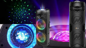 Portable Speaker|N-GEAR|LET'S GO PARTY 5150 BLACK|Black|Wireless|Bluetooth|LGP5150BK