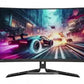 LENOVO LEGION R32QC-30 32" QHD WLED (2560X1440) VA/180HZ/350NITS/0.5MS/1500R/3WX2 SPEAKERS/2X HDMI 2.1/DP 1.4 (3YEAR WARRANTY)