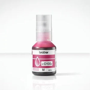 BROTHER BTD100M MAGENTA INK BOTTLE - 5,000 PAGES