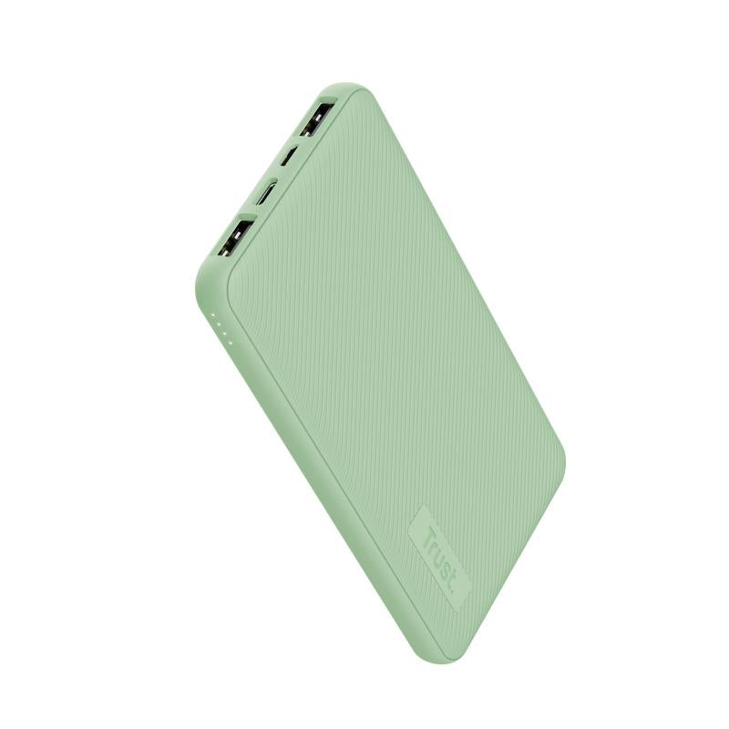 POWER BANK USB 10000MAH/PRIMO GREEN 25029 TRUST