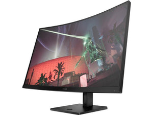 LCD Monitor|HP|31.5"|Gaming/Curved|Panel VA|2560x1440|16:9|165Hz|Matte|1 ms|Height adjustable|Tilt|Colour Black|780K6E9