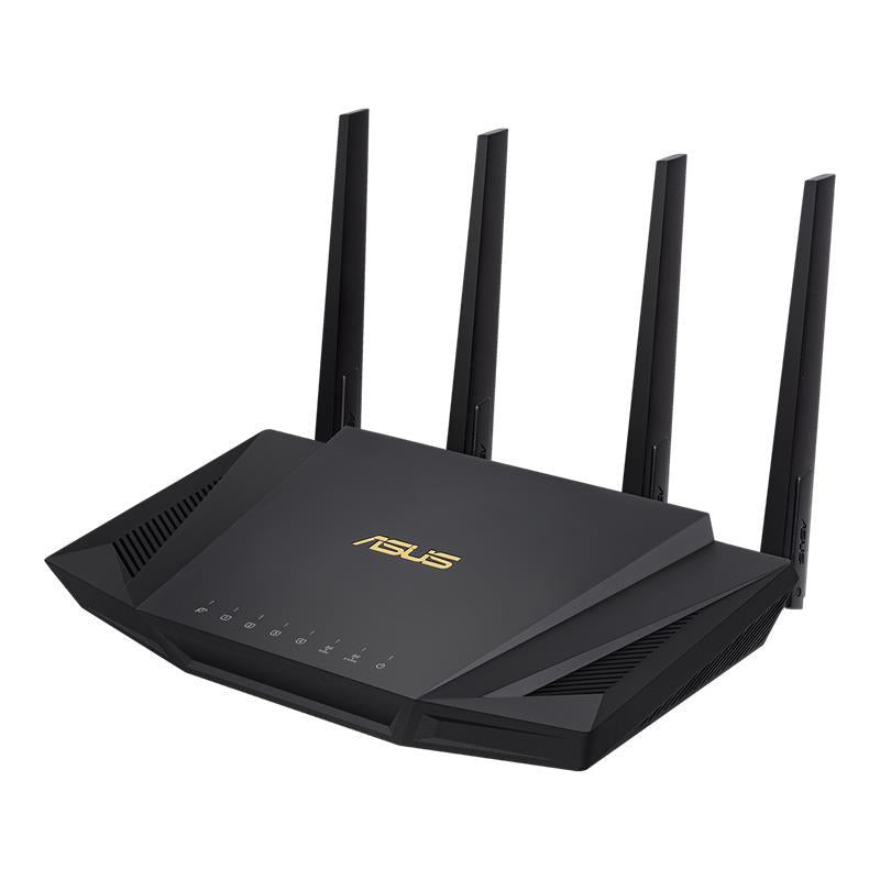 Wireless Router|ASUS|Wireless Router|3000 Mbps|Mesh|Wi-Fi 5|Wi-Fi 6|IEEE 802.11 b/g|IEEE 802.11n|USB 3.2|1 WAN|4x10/100/1000M|Number of antennas 4|RT-AX58U