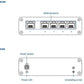 Switch|TELTONIKA|TSW110|Desktop/pedestal|DIN Rail|TSW110