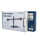 MONITOR ACC DESK STAND 17-32"/DUAL MS-D2ST-01 GEMBIRD