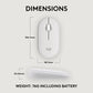 MOUSE USB OPTICAL WRL M350S/WHITE 910-007013 LOGITECH