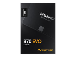 SAMSUNG SSD 870 EVO 2TB 2.5inch SATA