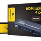 CABLE HDMI SPLITTER 4PORTS/DSP-4PH4-02 GEMBIRD