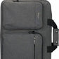 TARGUS HYBRID 16" BRIEFCASE BACKPACK, GREY