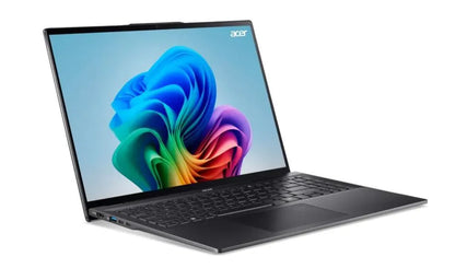 Notebook|ACER|Swift|Swift 16 AI OLED|CPU Intel Core Ultra 5|226V|2.1 GHz|16 "|2880x1800 pixels|RAM 16 GB|LPDDR5x-SDRAM|SSD 512 GB|On-board graphics Yes|Keyboard language English|OS installed Windows 11 Home|Colour Black|Weight 1.46 KG|NX.J3ZEL.005
